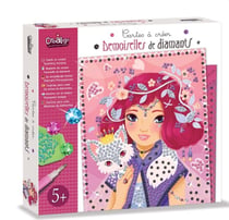 Coffret cartes a creer – Demoiselles de diamants - Crealign - Violet