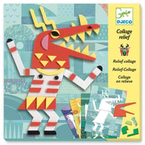 Monsters gallery collage relief