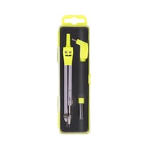 Compas - Scolaire - Avec bague pour crayon - Mine graphite - Géométrie - Milan