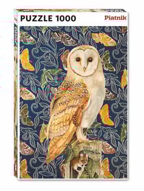 Puzzle 1000 pièces - Lewis - chouette et souris