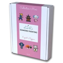 Mini kit diamond painting japonais – 6 toiles Esprit Nippon