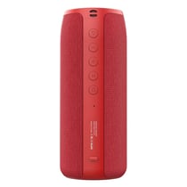 Enceinte Bluetooth Portable Stéréo Camouflage Avec Micro et Appels Mains Libres Rouge YONIS
