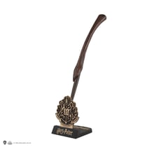 Stylo baguette avec socle & marque-page lenticulaire Bellatrix Lestrange - Harry Potter