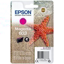 Epson 603 Magenta cartouche d'encre modèle étoile de mer