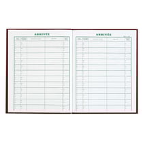 Brochure 320X240 Courrier arrivée 160 pages - Rouge - Le Dauphin