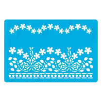 Pochoir plastique souple réutilisable 18,5 x 14,5 cm Fabrika Decoru DECORATION 265