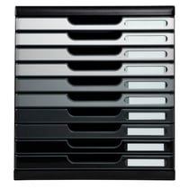 Module de classement Modulo Shades of Grey 10 tiroirs fermés - Nuances de gris - Exacompta