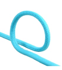 Bobine 15m cordon tressé 10mm bleu acier