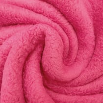 Tissu Doudou uni Fushia