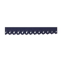 Bobine 25m élastique lingerie 12mm Bleu marine 12mm