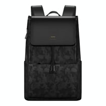 Sac À Dos Ordinateur 15.6 Pouces Nylon Durable Avec Rangement Organisé Noir YONIS
