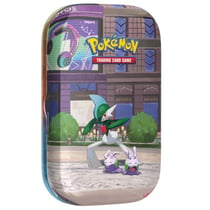 Mini-tin pokémon illumis : gallame et mucuscule - asmodee - cartes à collectionner française - ASMODEE