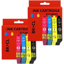 Pack de  Cartouches Compatibles EPSON T1295 XL pour Imprimantes Stylus Office, Stylus, Workforce
