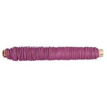 Fil de papier , 0,55mm ø, fuchsia, sur bobine en bois à 50g, 20m