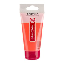 Tube de peinture acrylique Art Creation Talens 75ml orange reflex