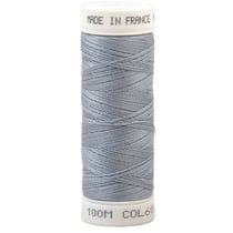 Fil à coudre polyester 100m made in France - bleu etain 607