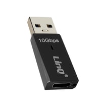 Adaptateur USB 3.1 vers USB-C Charge Audio et Transfert de Données 10 Gbps LinQ
