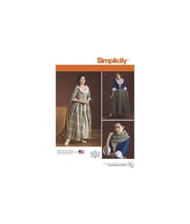 Patron Simplicity 7925.H5 Déguisement femme S8161.H5-(S7925) taille n°FR 34-42