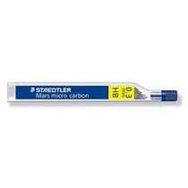 Mine de rechange pour porte-mine STAEDTLER Mars micro carbon - 0,3 mm - HB - Lot de 12 étuis