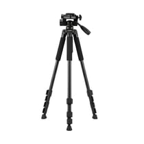 Avizar Trépied Multifonction Réglable 1.6m Rotatif avec Support pour Smartphone Noir