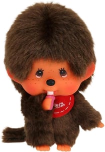 Monchhichi mini classique - Bandai - Orange