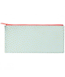 Pochette Confetti fermeture éclair - Rico Design Vert