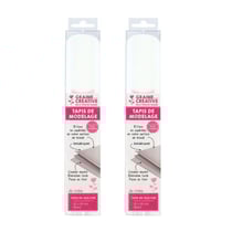 2 tapis de modelage pour pâte polymère 23 x 33 cm