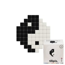 Kit mosaïque DIY pixel art - Ying yang - Classique
