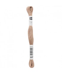 Fil à broder mouliné Uni - Rico Design 227 Marron