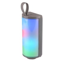 Enceinte Bluetooth Portable Étanche Stéréo 3D AUX FM TF USB Gris YONIS