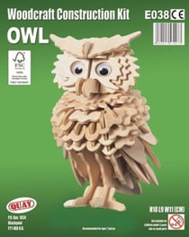 Maquette en bois Hibou