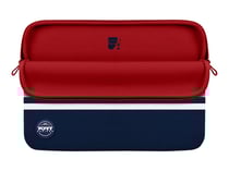 PORT Designs Housse universelle en mousse à mémoire de forme pour ordinateur portable blanc bleue 13/14 pouces