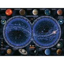 Puzzle planisphere et les planetes - 1500 pieces collection astrologie - ravensburger - 16373