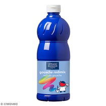 Gouache liquide Lefranc Bourgois Redimix - 1L - Bleu primaire