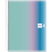 Cahier - A4 - Petits carreaux - Spirale - 120 pages - Couverture polypro - Miquelrius
