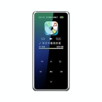 Lecteur MP4 Portable Bluetooth Multifonction Avec Radio Et Enregistrement Voix Argent YONIS