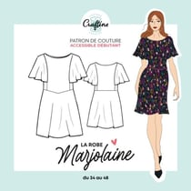 Patron Craftine Robe Marjolaine - Format Papier