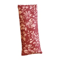 Masque yeux yoga - Fleurs Craie Marsala - Le Gang des Fougères