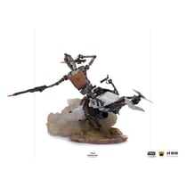 Star Wars The Mandalorian - Statuette 1/10 Deluxe Art Scale IG-11 & The Child 20 cm - Iron Studios