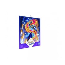 Magic School – 3 tableaux dorure - Janod - Bleu