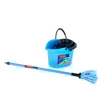 Set de ménage Vileda avec seau et balai à franges Color Line
