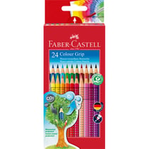 24 crayons de couleur - Assortiment de couleur - Faber-Castell - Grip