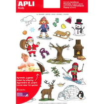 Apli Agipa - Gommettes L'hiver x 69
