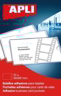 10 Porte-Cartes Visite 95X60