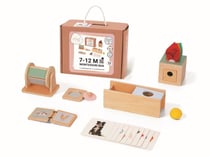 Coffret Montessori bébé 7-12 mois - boîte éducative