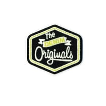 Ecusson thermocollant luminescent orginals noir 50mm x45mm