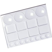 Oz international - Palette XXL rectangulaire en plastique 32 x 24,5 cm