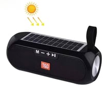 Enceinte Bluetooth Solaire Étanche Super Bass Avec FM USB AUX Gris YONIS