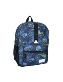 Sac à dos Mybagstory - Bleu,Kaki - skooter dinosaure - 3 compartiments