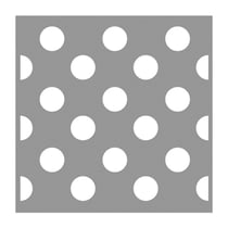 Pochoir Polka dots, 30,5x30,5cm, 1pce.